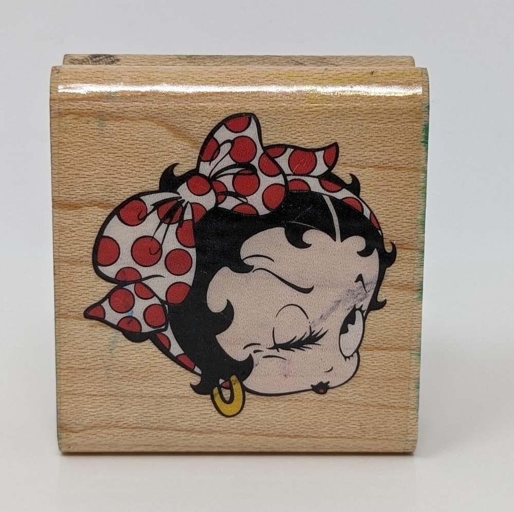 Rubber Stampede Wood Stamp Betty Boop